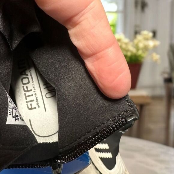 Adidas Superstar 360 Rain I Toddler Infant Kids 5K Black White Waterproof Slip-O - Picture 13 of 13